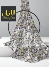 Petal flower style with green,white colors - Image 2