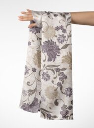 Bloom flower style with purple,grey colors - Image 3
