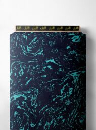 Fabric others style with blue, black colors