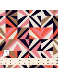 Shape geometric style with pink,red colors - Image 5