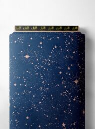 Star abstract style with blue, white colors