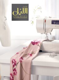 Bloom flower style with pink,green colors - Image 7