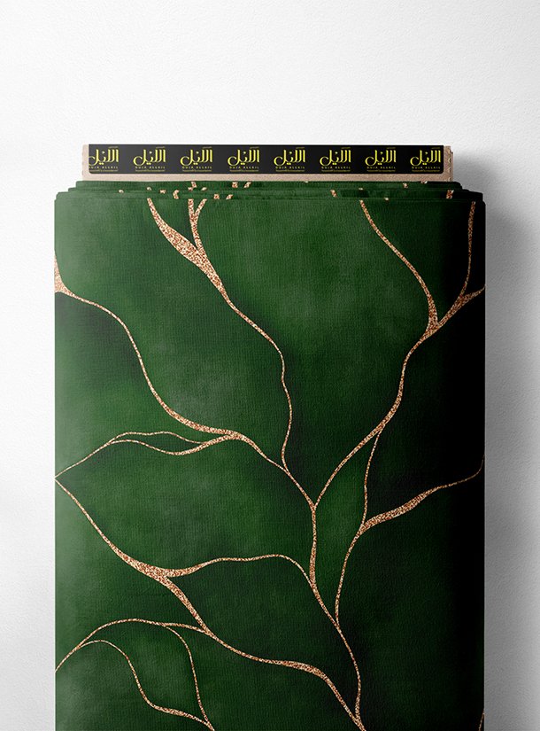 LAI02-0518_1-1.jpg Leaf nature style with green colors - Image 1