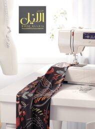 Leaf flower style with black,pink colors - Image 7