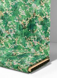 Leaf flower style with green,pink colors - Image 4