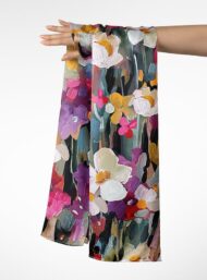 Bloom flower style with pink,white colors - Image 3