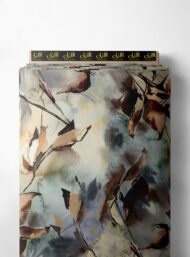 Branch nature style with brown,white colors