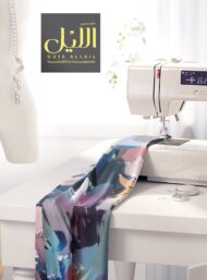 Bloom flower style with blue,pink colors - Image 7