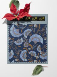 Petal flower style with blue,white colors - Image 6