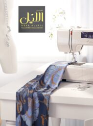 Petal flower style with blue,white colors - Image 7