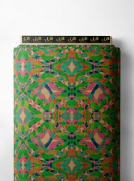 Leaf others style with green,orange colors