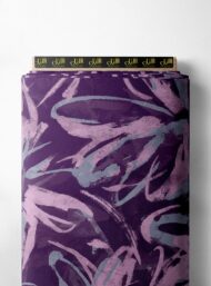 Petal flower style with purple,grey colors