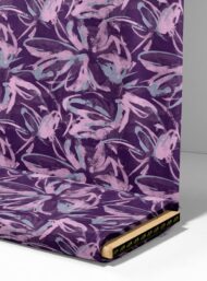 Petal flower style with purple,grey colors - Image 4