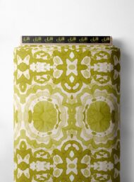 Circle mixed style with green,yellow colors