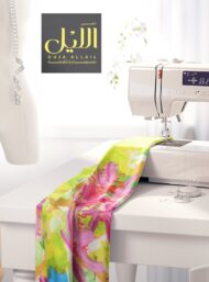 Bloom flower style with green,pink colors - Image 7