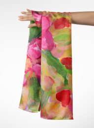 Bloom flower style with red,green colors - Image 3