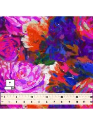 Rose flower style with pink,red colors - Image 5