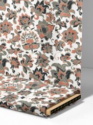 Bloom flower style with black,red colors - Image 4