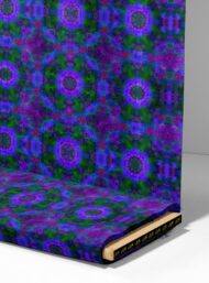 Flower abstract style with purple,green colors - Image 4