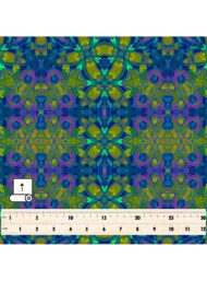 Flower mixed style with green,blue colors - Image 5