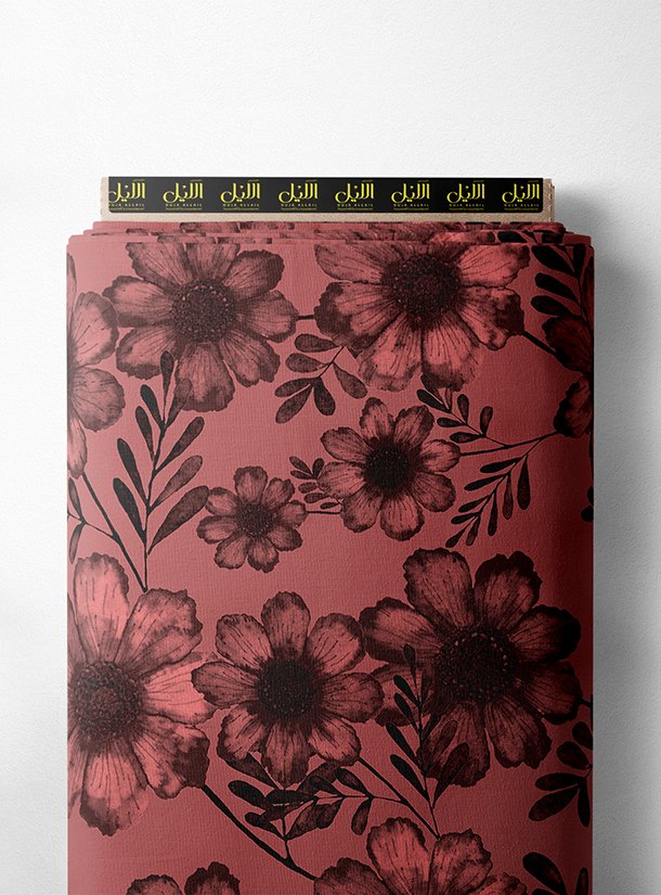 LAI02-0558_1-1.jpg Petal flower style with red,green colors - Image 1