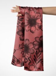 Petal flower style with red,green colors - Image 3