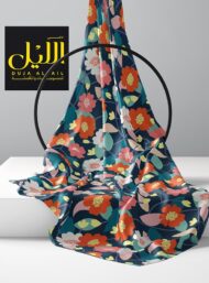 Leaf flower style with red,green colors - Image 2