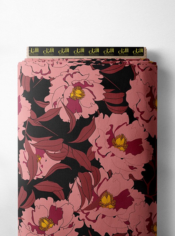 LAI02-0560_1-1.jpg Bloom flower style with pink,green colors - Image 1