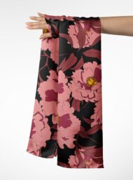 Bloom flower style with pink,green colors - Image 3