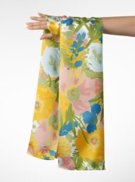 Petal flower style with yellow,green colors - Image 3