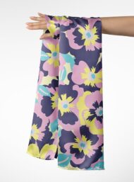 Petal flower style with pink,yellow colors - Image 3