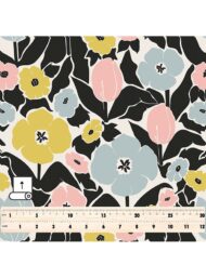 Bloom flower style with black,yellow colors - Image 5