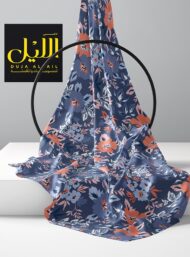 Leaf flower style with pink,blue colors - Image 2