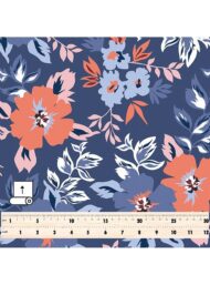 Leaf flower style with pink,blue colors - Image 5