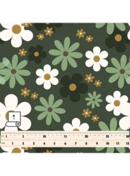 Petal flower style with green,white colors - Image 5