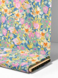 Bloom flower style with pink,green colors - Image 4