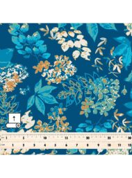 Leaf flower style with blue,green colors - Image 5