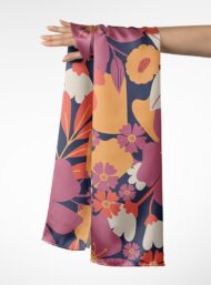 Petal flower style with pink,purple colors - Image 3