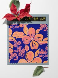 Bloom flower style with pink,orange colors - Image 6