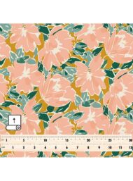 Bloom flower style with pink,green colors - Image 5