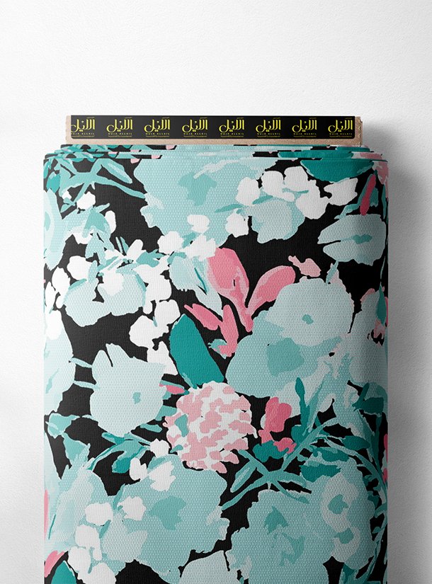 LAI02-0572_1-1.jpg Bloom flower style with pink,green colors - Image 1