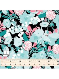 Bloom flower style with pink,green colors - Image 5