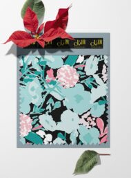 Bloom flower style with pink,green colors - Image 6