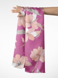Petal flower style with pink,white colors - Image 3