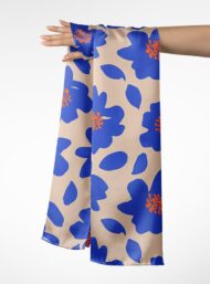 Petal flower style with blue,orange colors - Image 3