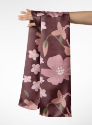 Bloom flower style with pink,white colors - Image 3