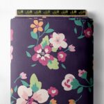 Petal flower style with pink,green colors