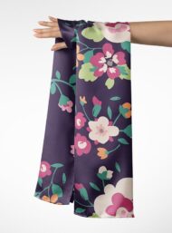 Petal flower style with pink,green colors - Image 3