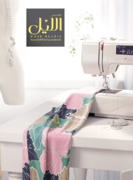 Leaf flower style with pink,green colors - Image 7