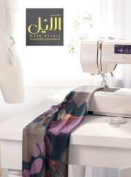 Bloom flower style with purple,grey colors - Image 7